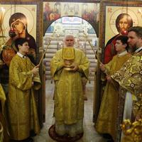 Митрополит Климент совершил Божественную литургию в храме в честь Тихвинской иконы Божией Матери города Жуков