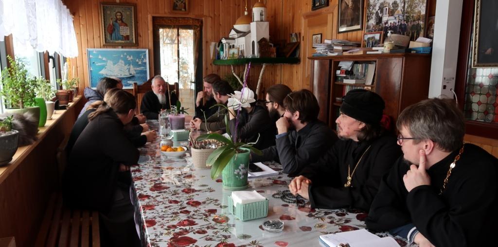 В Жуковском благочинии прошло заседание духовенства