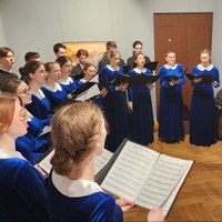 Сводный хор КДУ и КДС выступил на открытии выставки - Россия - Китай. Без перевода