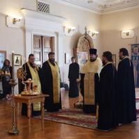 Всенощное бдение в Престольный праздник Калужской духовной семинарии