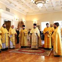 В Калужской духовной семинарии в день Престольного праздника совершена Божественная литургия