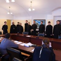 Завершились вступительные экзамены в магистратуру Калужской духовной семинарии 