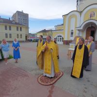 В г. Обнинске, по случаю Дня города, состоялось молебное пение