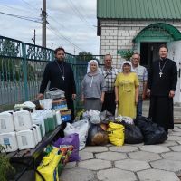 Издательский совет передал гуманитарную помощь Новоайдарскому сестричеству Луганской епархии